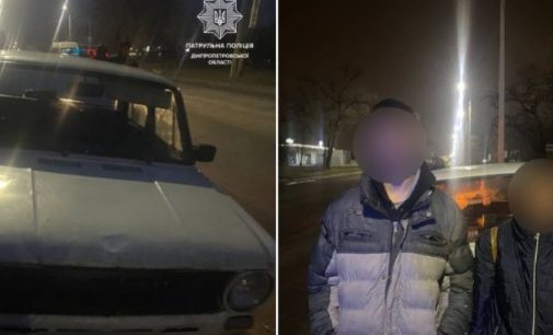 За кермо у 15 років: патрульні Дніпра затримали неповнолітнього водія