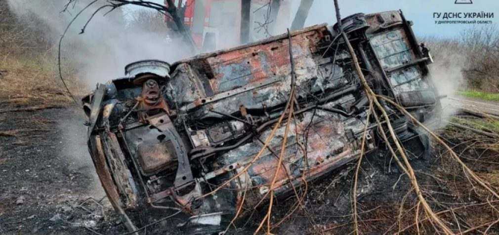 У Нікопольському районі в ДТП загинув чоловік
