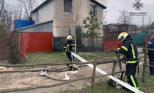 Надзвичайники Дніпра ліквідували пожежу в дачному будинку в АНД районі міста