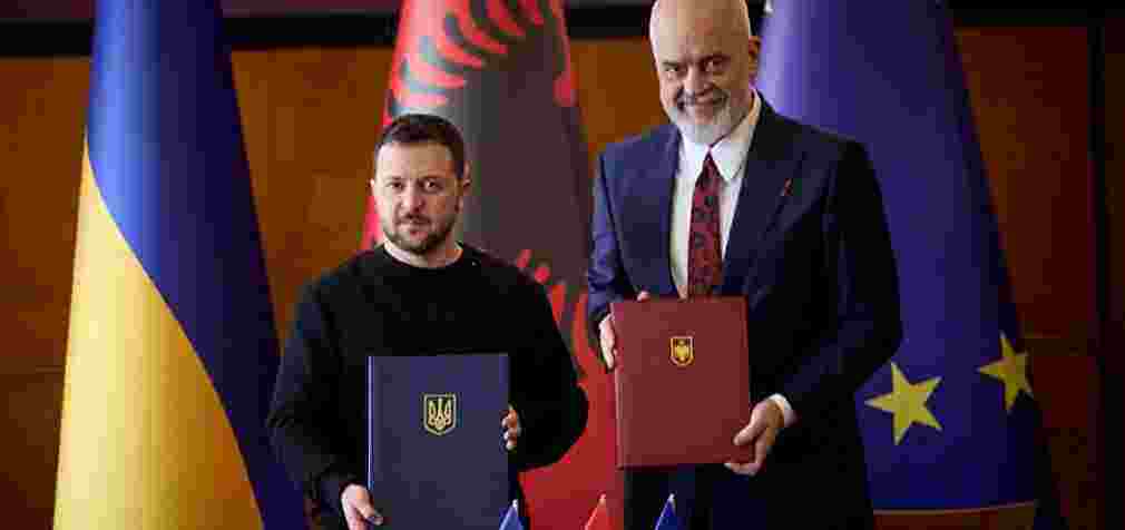 Зеленський підписав з прем’єром Албанії угоду про дружбу і співробітництво