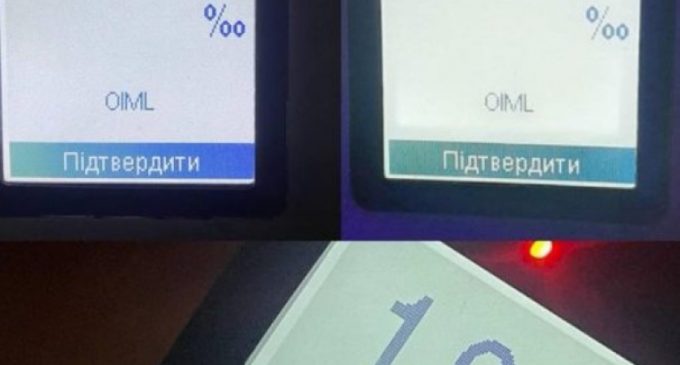 161 протокол за нетверезе керування: патрульні Кривого Рогу продовжують виявляти водіїв у стані сп’яніння