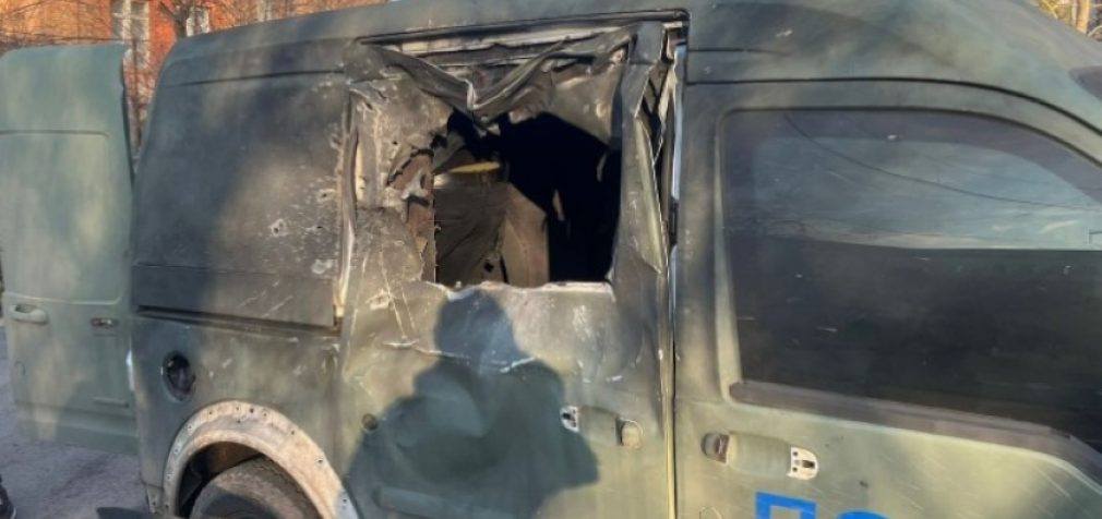 На Дніпропетровщині окупанти поцілили безпілотником по поліцейському автомобілю