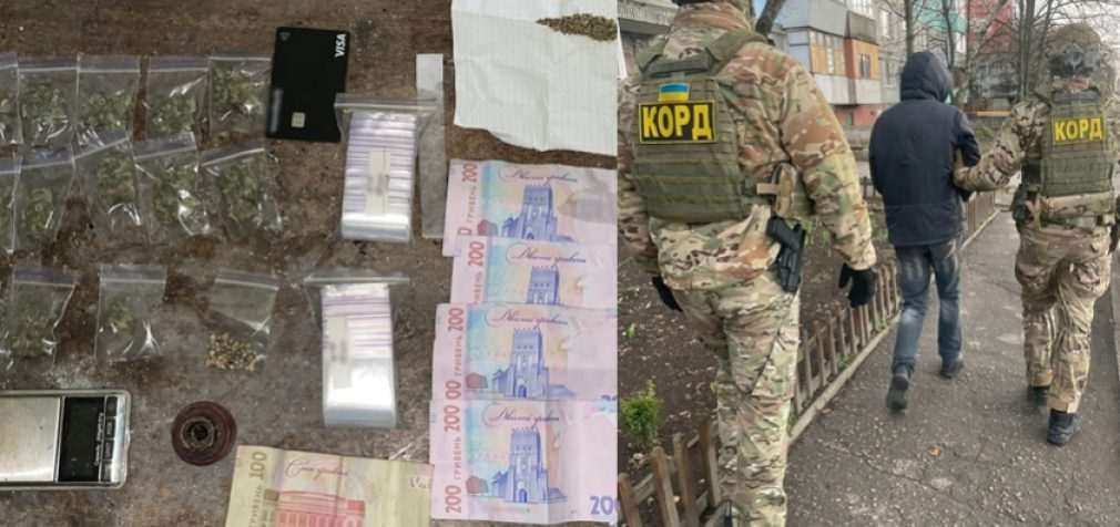 Збував заборонені речовини на території міста: у Запоріжжі затримали місцевого наркоділка