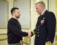 Зеленський зустрівся з головою військового комітету НАТО: що обговорили