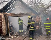 Вогнеборці Павлограда ліквідували займання гаража на території приватного домоволодіння
