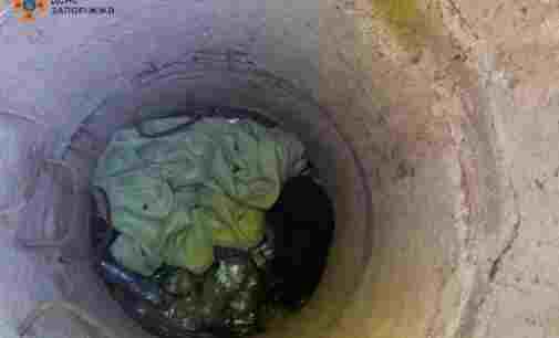У Запоріжжі співробітники ДСНС витягли собаку з каналізаційної ями