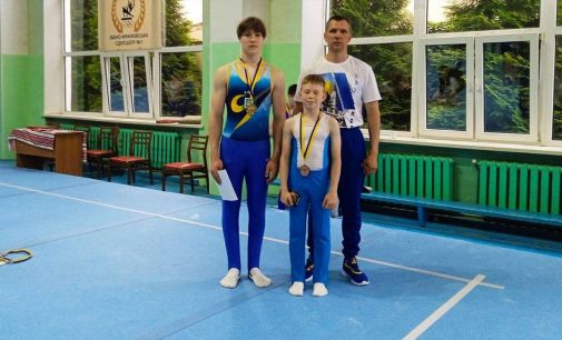 Гімнасти з Камʼянського стали бронзовими призерами чемпіонату України