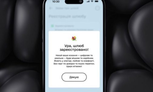 Нова послуга: українці зможуть одружитися онлайн