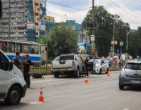 На Донецькому шосе у Дніпрі зіткнулися Skoda, Nissan, Ford та Opel: деталі