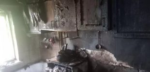 У Запоріжжі загорівся будинок у садовому товаристві