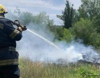 Впродовж доби вогнеборці ліквідували 3 пожежі на відкритих територіях у Запоріжжі та Запорізькому районі