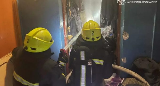 У Дніпрі під час пожежі у квартирі загинув чоловік