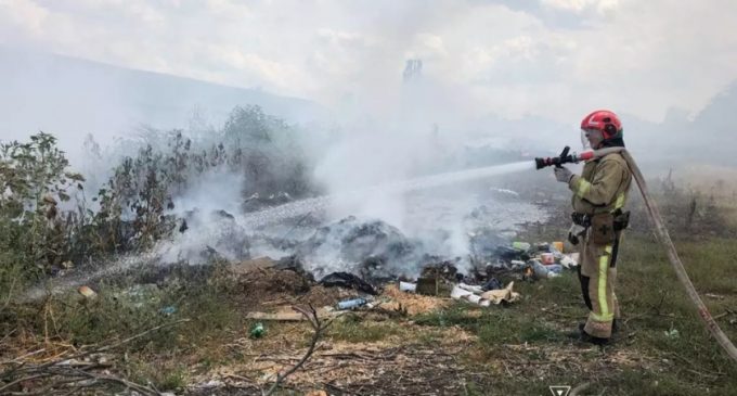 На Дніпропетровщині протягом доби ліквідовано 62 пожежі в екосистемах