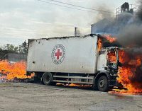 Україна зібрала докази російської атаки на місію Червоного Хреста на Донеччині