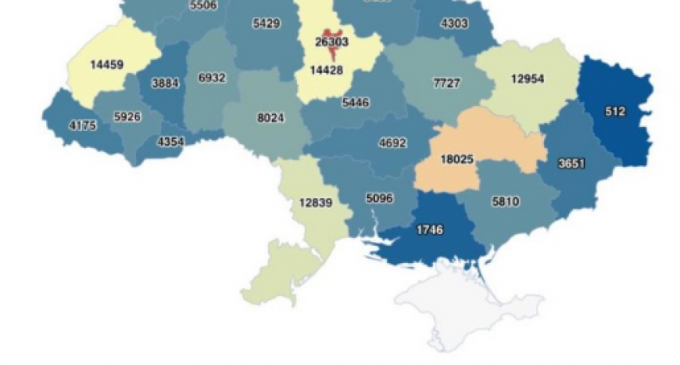 Дніпропетровщина ― друга у рейтингу за кількістю ФОП