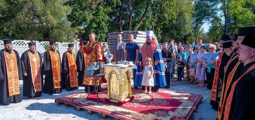 У Кам’янському будують перший у місті сучасний храм Козацької церкви Пресвятої Покрови ПЦУ