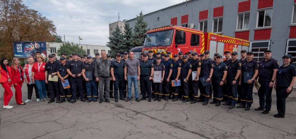 Міський голова Камʼянського привітав рятувальників із професійним святом