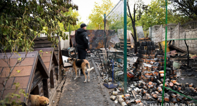 Запорізькі поліцейські відкрили кримінальне провадження за фактом пожежі в притулку для тварин