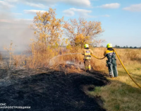 Вогнеборці Дніпропетровщини ліквідували 76 пожеж у природних екосистемах