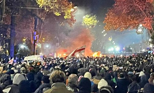 У столиці Грузії силовики розігнали акцію протесту, учасників затримують