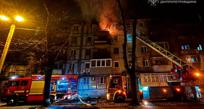 Вогнеборці Дніпра ліквідували займання квартири, розташованої у центрі міста