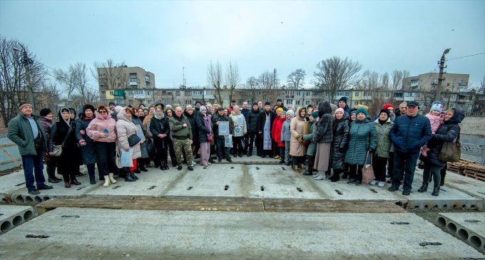 У Козацькій церкві Пресвятої Покрови в Камʼянському відбулася перша служба