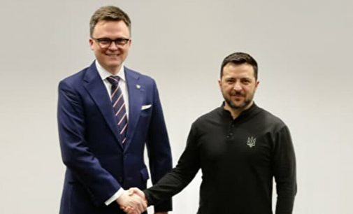 Зеленський та маршалок Сейму обговорили військове зміцнення України та вступ до ЄС