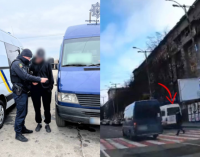 Патрульні Запоріжжя притягнули до відповідальності водія маршртуки, який порушив ПДР