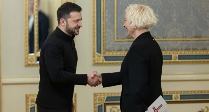 Зеленський зустрівся зі спікером Сейму Латвії: що обговорили