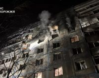 У Запоріжжі внаслідок нічної ворожої атаки постраждала жінка