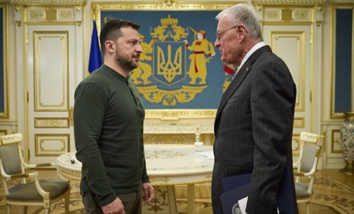 Келлог про зустріч з Зеленським: Позитивна дискусія зі сміливим лідером