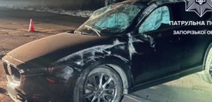 У Запоріжжі нетверезий водій Mazda CX-5 не обрав безпечну швидкість руху та врізався удерево