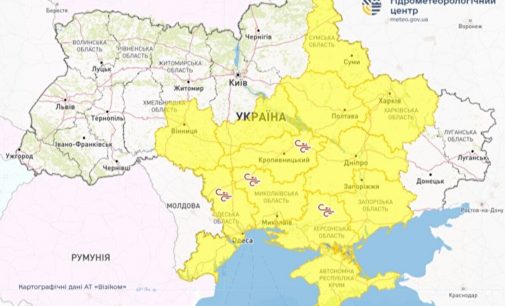 У кількох областях України прогнозується пилова буря