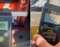 У Дніпрі на вихідних патрульні виявили та притягнули до відповідальності трьох нетверезих водіїв
