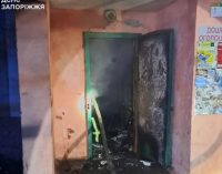 У Запоріжжі під час пожежі у багатоповерхівці постраждала дівчина