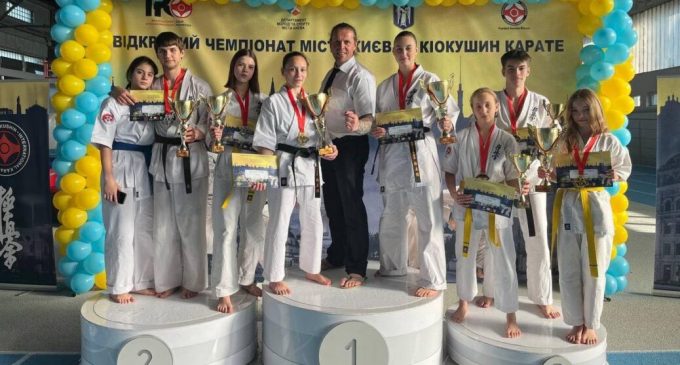 Кам’янчани вибороли призові місця на Відкритому чемпіонаті Києва з кіокушин карате