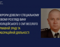 Колишнього правоохоронця з Запоріжжя засуджено за державну зраду та колаборацію