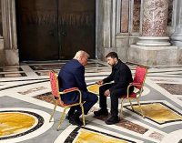Трамп назвав “моментом розради” свою зустріч з Зеленським у Ватикані