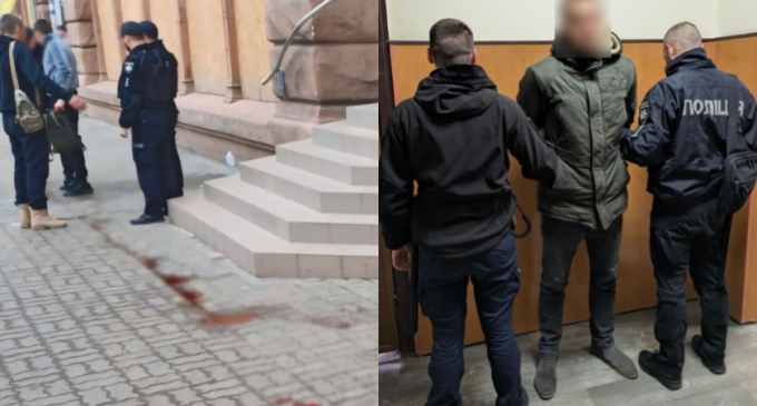 Поліцейські Дніпра затримали 36-річного чоловіка за нанесення тяжких тілесних ушкоджень