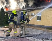 У Кривому Розі вогнеборці ліквідували займання адмінбудівлі на території спортивного комплексу