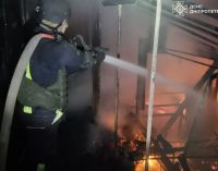 У Нікопольському районі вночі горіла теплиця: загинули свійські птахи