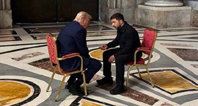Зеленський про зустріч з Трампом у Римі: встигли обговорити багато