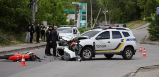 ДТП за участі правоохоронців і неповнолітнього мотоцикліста у Дніпрі: офіційний коментар поліції