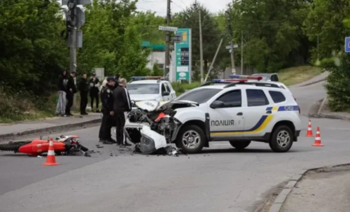 ДТП за участі правоохоронців і неповнолітнього мотоцикліста у Дніпрі: офіційний коментар поліції