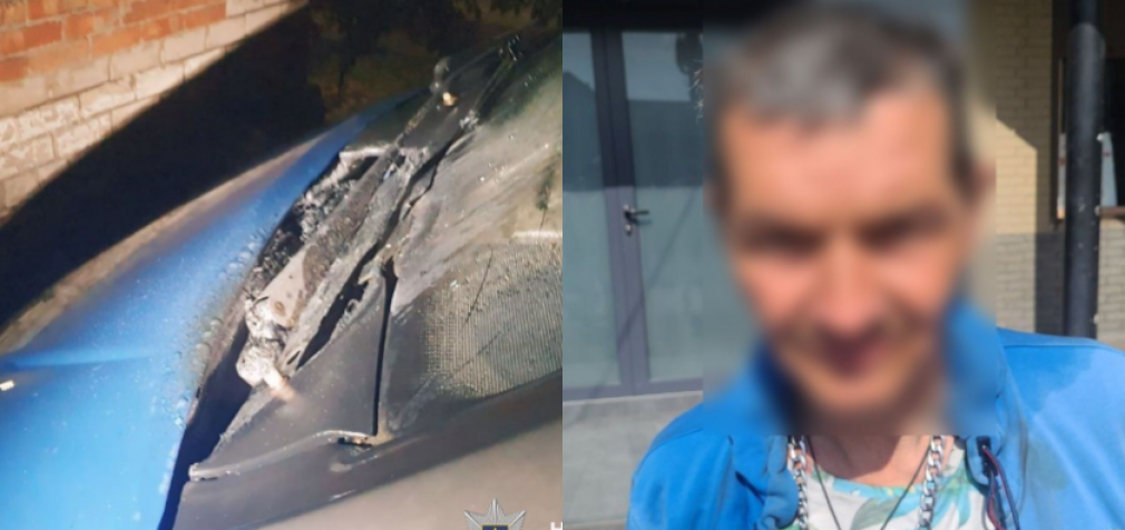 Підпалив «Газель»: поліцейські Дніпра затримали 49-річного зловмисника