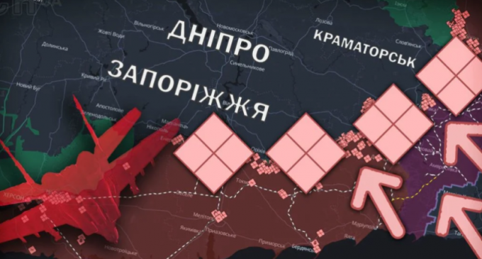 До кордонів Дніпропетровської області залишилось менше 3-х кілометрів : DeepState та Генштаб