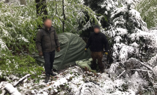 У Карпатах затримали двох втікачів з Дніпропетровщини