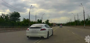 Водія Porsche, який порушив ПДР у Кривому Розі, розшукали через соцмережі: подробиці