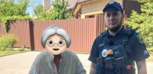 У Запоріжжі патрульні допомогли літній жінці знайти шлях додому