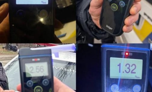 966 випадків керування автомобілем у стані наркотичного чи алкогольного сп‘яніння зафіксували з початку року у Кривому Розі